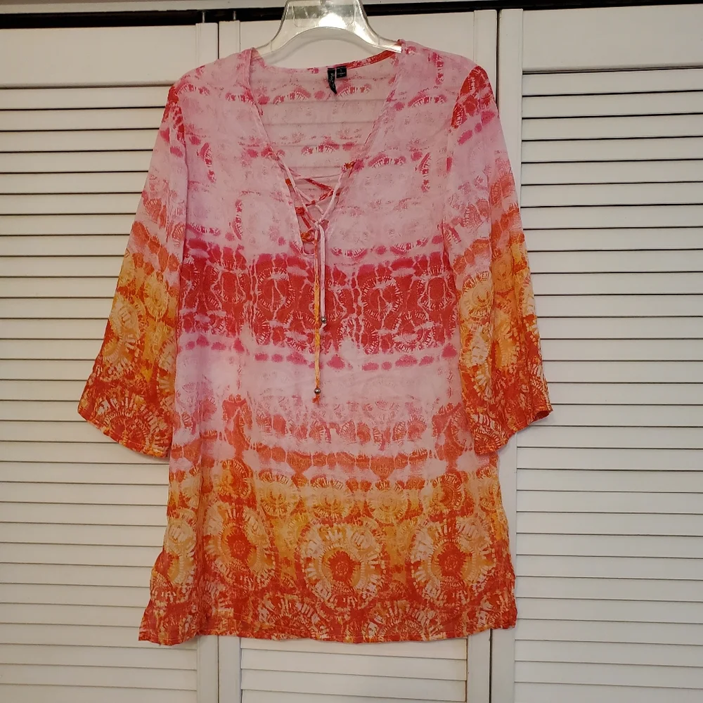 Portocruz Beach Pool Swim Cover-up, Size Small